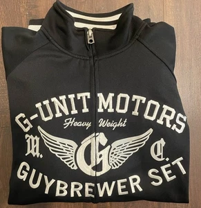 VINTAGE G-UNIT MOTORS HEAVY WEIGHT GUY BREWER SET TRAININGSJACKE SEHR SEHR SELTEN XL - Bild 1 von 4