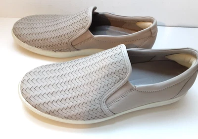 Mocasines sin cordones Ecco Soft 7 tejidos talla 9 color beige claro o tostado Foto 1 de 4