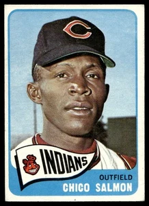 1965 Topps #105 Chico Salmon Cleveland Indians EX-EXMINT NO RESERVE! - Picture 1 of 2