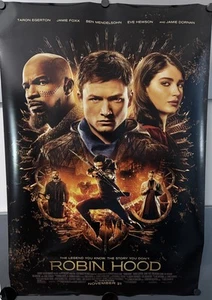Robin Hood 2018 Double Sided Original Movie Poster 27" x 40" - Picture 1 of 10
