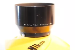 Nikon F 10.5cm f/2.5 13.5cm f/3.5 HS-4 type hood for Nikkor 135mm f/3.5 lens - Picture 1 of 4