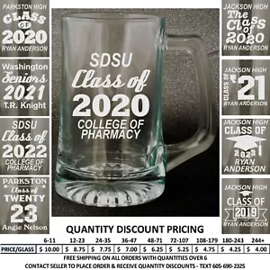 Tazza Vetro Laurea Personalizzata Classe Laurea 2020 Regalo Astuccio Personalizzato 12 - Foto 1 di 17