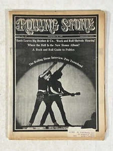 Pete Townshend 1968 Rolling Stone Magazine #18 The Who, Smokey Robinson, Wallace - Foto 1 di 8