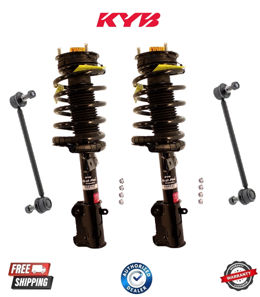 Suspensión delantera completa puntal Kyb y barra estabilizadora para Ford Mustang 05-10 Foto 1 de 1