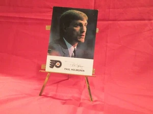 Paul Holmgren, Philadelphia Flyer, Postkarte, Rücksendeadressspektrum - Bild 1 von 2