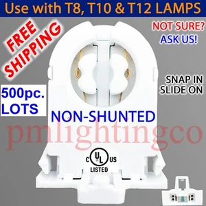 💥WHOLESALE💥T8/T12 FLUORESCENT LAMP-HOLDER LED LIGHT SOCKET END BASE TUBES 1802 - Picture 1 of 13