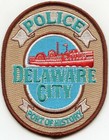 DELAWARE CITY DELAWARE DE Port of History POLICE PATCH