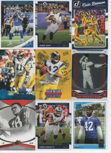 Los Angeles Rams 33 Card Lot No Duplicates NM or Better - Picture 1 of 4
