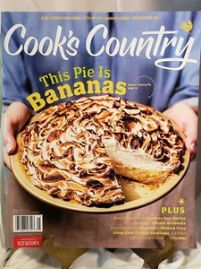 COOKS COUNTRY Magazine April/May 2020 Banana Pudding Pie Jamaican Beef Patty - Picture 1 of 1