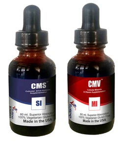 Vitalee Colloidal Combo Pack of ionic minerals & vitamins (2X 60ml) - Picture 1 of 3