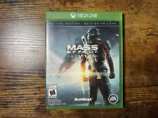 Mass Effect Andromeda Deluxe Edition (Xbox One) - No DLC / Used - Tested!