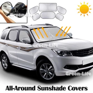 6 PIEZAS Plegable Grande Parasol Camión Furgoneta Coche Parabrisas Visera Bloque Cubierta - Imagen 1 de 12