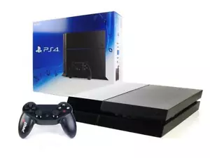 Sony PS4 Konsole - 500GB SCHWARZ + Wired Controller Zustand: akzeptabel - Bild 1 von 3