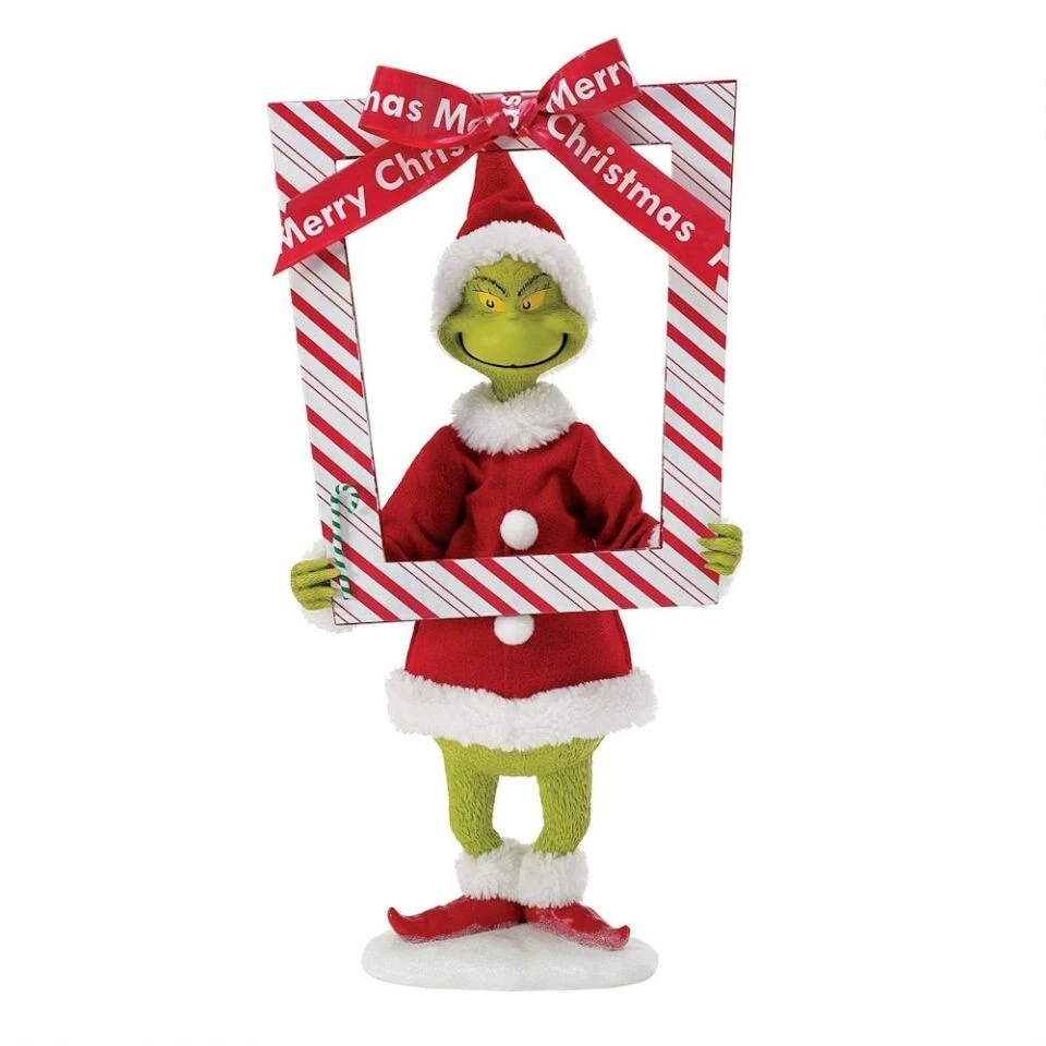 DEPARTMENT 56 Dept 56 Possible Dreams PICTURE PERFECT GRINCH SANTA 6014776 NEW 2024