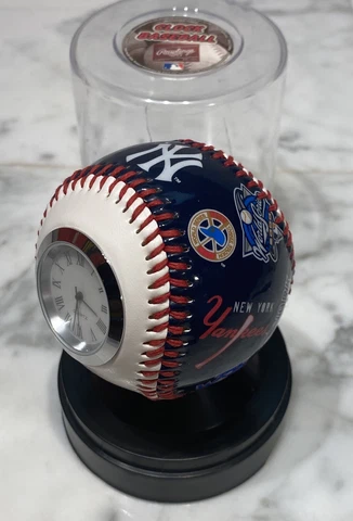 New York Yankees World Series Commemorative Rawlings Baseball Clock Cover