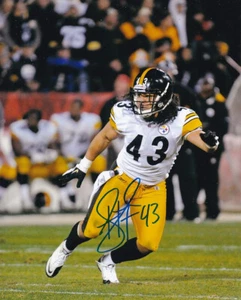 Troy Polamalu Signed 8X10 Photo Autograph Pittsburgh Steelers - Picture 1 of 1