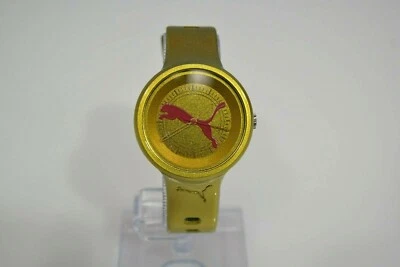 Puma Women's Gold Bronze Rubber PU910682012 $70 Watch - Image 1 of 4