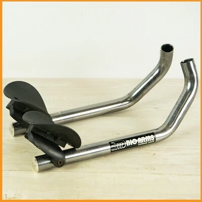 3ttt BIO ARMS AERO TIME TRIAL VINTAGE CRONO ROAD BIKE HANDLEBAR 90S TRIATHLON - Immagine 1 di 4