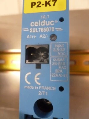 SSR Halbleiterrelais CELDUC SUL 765070 - Bild 1 von 2