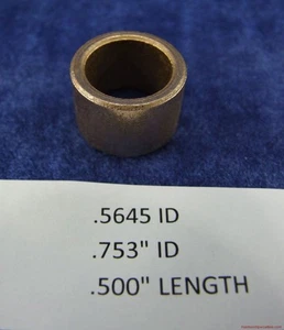 Bronze Bearing Bushing Sleeve 9/16"ID x 3/4" OD x ½" Length - Picture 1 of 1