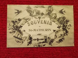 CPA 49 Souvenir de ST-MATHURIN - Imagen 1 de 2