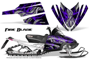 ARCTIC CAT M CROSSFIRE SNOWMOBILE SLED GRAPHICS KIT WRAP CREATORX FBPRB - Picture 1 of 1