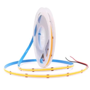 5V 8mm 320leds/m COB LED Strip Light, Dimmable LED Lighting,1-5Meters - Picture 1 of 14