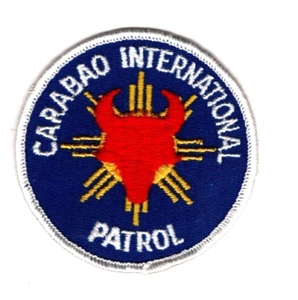 Far East Council, Philippines District, Carabao International Patrol 70er Jahre Patch - Bild 1 von 1