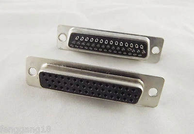 1pcs 44 Pin 3 Rows D-SUB DB44 Female Jack Solder Type Straight Adapter Connector - Image 1 of 4