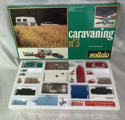 SOLIDO CARAVANING No 3 Citroen CX 2200 Renault 30  - Image 1 of 4