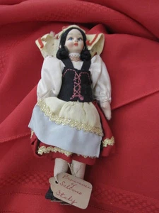 Vintage Traditional Dressed Hand Painted Cloth ITALY Doll - Picture 1 of 10