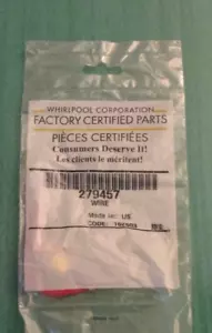 Whirlpool Dryer - HEATING ELEMENT CONNECTING WIRE & Nut - 279457 - NEW! - Imagen 1 de 7