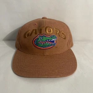 Vintage Florida Gators American Needle Blockhead Snapback Hat NCAA Backscript UF - Picture 1 of 3