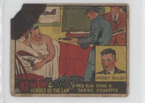 1936 G-Men & Heroes of the Law R60 #20 0n8