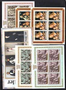 BRITISH COMMONWEALTH PALAU 1980S COLLECTION OF 38 SOUVENIR SHEETS - Picture 1 of 6