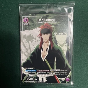 Union Arena Participation Sealed Promo Pack Renji Abarai Card Set English! - Picture 1 of 3