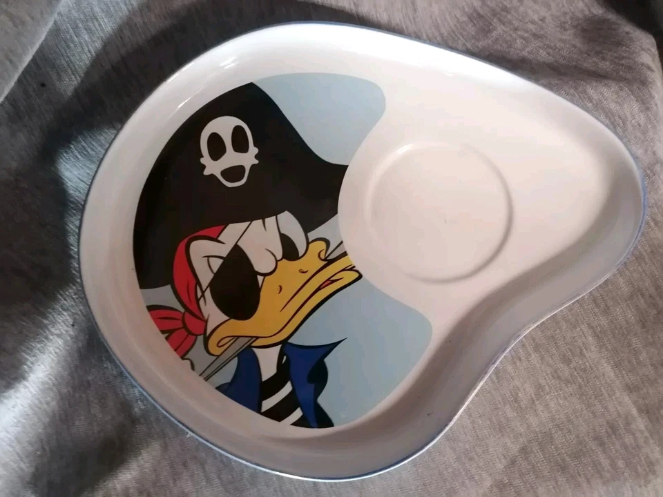 assiette à deux compartiment s donald pirate - Photo 1/4
