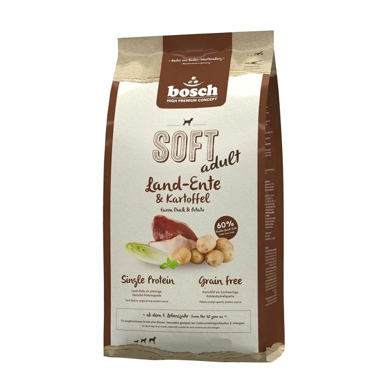 Bosch Soft Land-ente & Kartoffel | 2 5kg Hundefutter