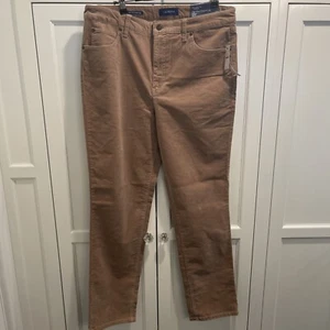 Talbots Größe 13 Damen Cordhose hoher Bund gerades Bein braun - Bild 1 von 6