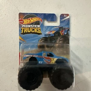 Hot Wheels Monster Truck Race Ace 68 Blue 4x4 HW  Mattel 2022 - Picture 1 of 2