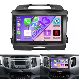 9" Android 13 4G+64GB For KIA Sportage 3 2010-2016 Car Stereo GPS Radio WIFI BT - Picture 1 of 16