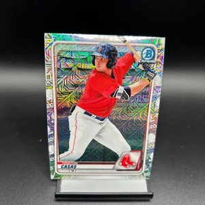 Bowman Chrome Mojo Refractor 2020 #BCP-208 Triston Casas Boston Red Sox - Imagen 1 de 2