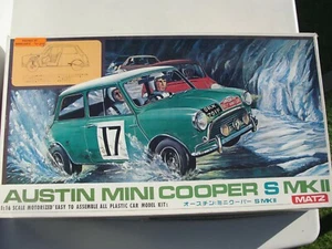 MATZ AUSTIN MINI COOPER S MKII KIT CAR 1:16 SCALE NEW OLD STOCK BOXED - Picture 1 of 4