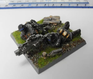 STEEL LEGION HEAVY BOLTER TEAM Metal Astra Militarum Guardia Imperial 40K Años 90 46 - Imagen 1 de 4