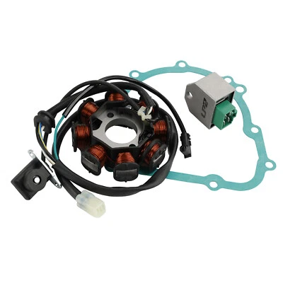 Generator Stator Regulator & Gasket For Kawasaki KLX 140 KLX140L 140G 08-23 US Foto 1 de 4