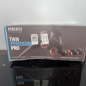 HoMedics Twin Percussion Pro Dual Node Massager with Heat HHP-385H - Picture 1 of 3