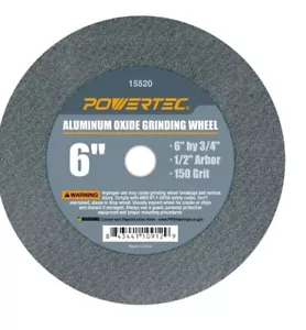 Bench Grinder Wheel 6 Inch 150 Grit, Aluminum Oxide Grinding Wheel for Bench ... - Picture 1 of 4