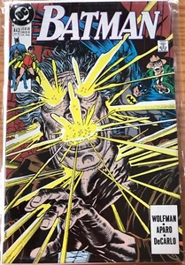 BATMAN #443 (DC Comics, January 1990) VF/NM 9.0 - Picture 1 of 4