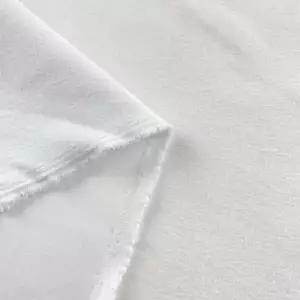 Abbigliamento in poliestere elasticizzato crepe doppia maglia tessuto da cortile - bianco - Foto 1 di 1
