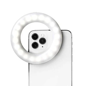 Selfie One Selfie Ring Light For Phone Rechargeable Cell Phone Ring Light Clip O - Picture 1 of 8